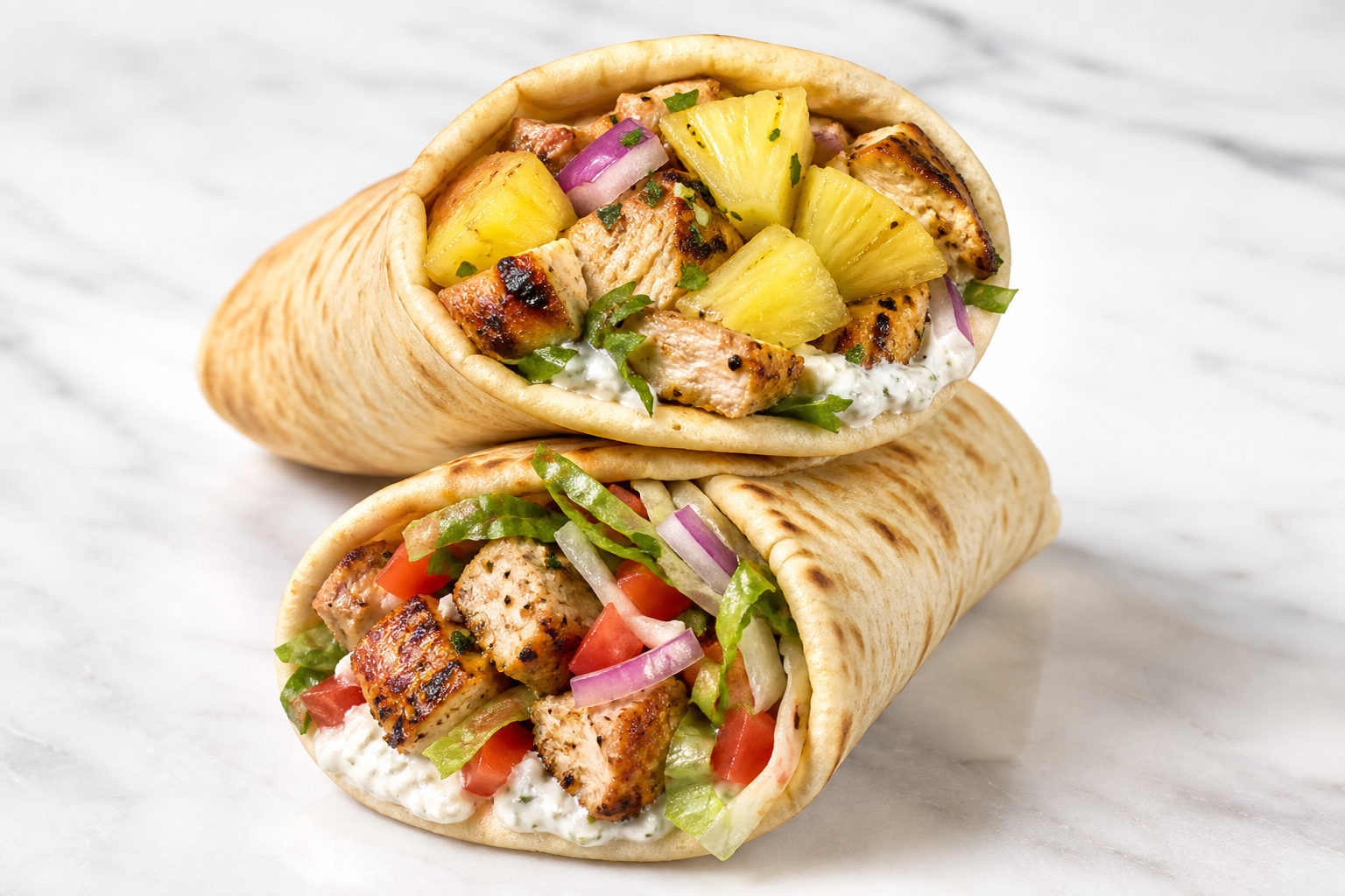 Original chicken pitas