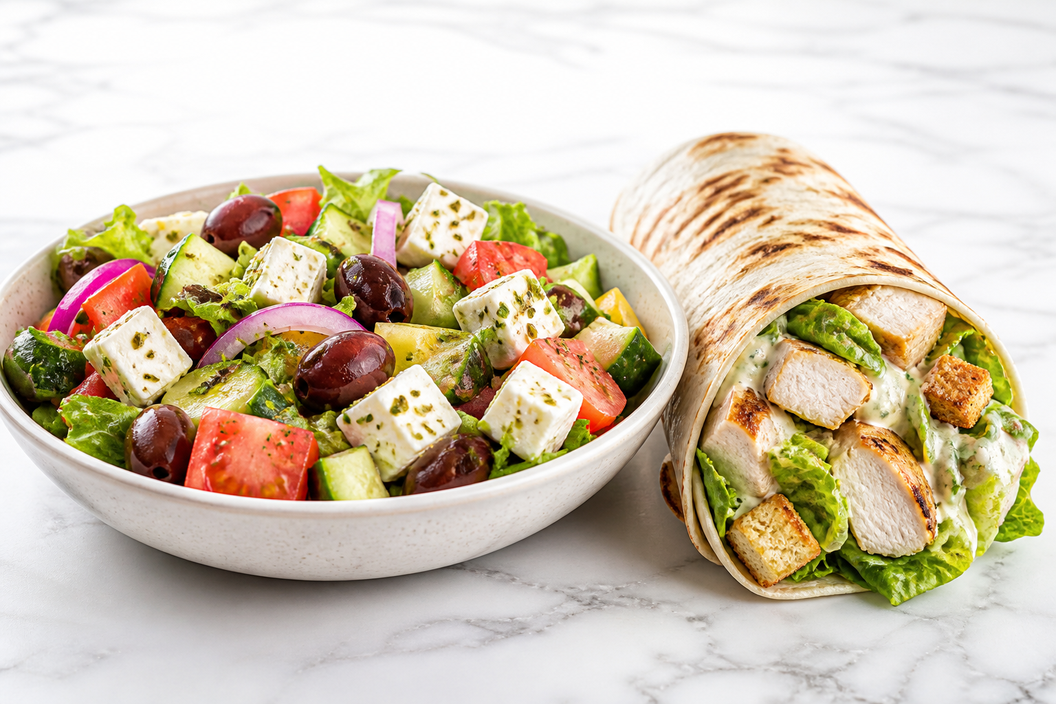 Mediterranean salads
